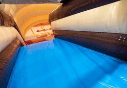 Aufblasbare Rutsche Hüpfburg mit Gebläse im Piraten Thema für Kinder kaufen