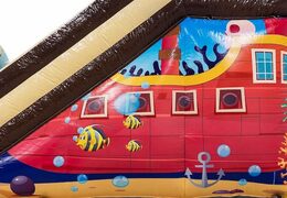 Grosse aufblasbare Piraten Rutsche für Kinder online bestellen JB Hüpfburgen 