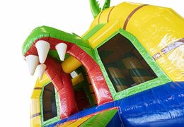 Großes aufblasbares Luftkissen mit Krokodilmotiv zum Verkauf für Kinder