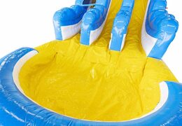 Große aufblasbare Rutsche mit Doppelrutsche für Kinder kaufen