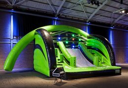 Aufblasbarer Hüpfburg-Hindernisparcours mit interaktivem Sport für Kinder zum Verkauf