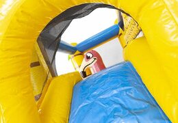 Kleine aufblasbare Hüpfburg im Hawaii-Stil mit Rutsche für Kinder