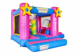 kleines aufblasbares Luftkissen mit Rutsche im Einhorn-Thema kaufen