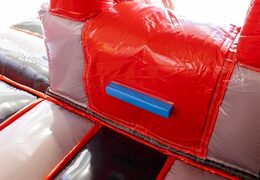 Animal Hotel Theme Aufblasbares Luftkissen mit Rutsche zum Verkauf für Kinder