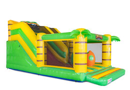 Aufblasbare Dino-Themen-Luftkissenrutsche zum Verkauf für Kinder