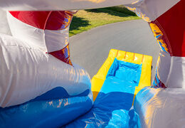 Aufblasbares Luftkissen mit Sprungteil und Quietscheente Themenrutsche für Kinder zu verkaufen