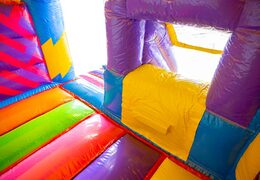 Aufblasbares Luftkissen mit Rutsche in Tierparty und vielen vielen Farben zum Verkauf für Kinder