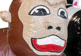 Aufblasbare Mini-Multiplay-Hüpfburg im Dschungel-Thema für Kinder zu verkaufen. Bestellen Sie jetzt aufblasbare Hüpfburgen bei JB-Hüpfburgen Deutschland