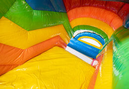 Mini Multiplay aufblasbares Luftkissen zum Verkauf im Einhorn-Thema für Ihre Kinder. Bestellen Sie aufblasbare Luftkissen bei JB-Hüpfburgen Deutschland