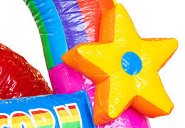 Bestellen Sie aufblasbare Hüpfburg Mini Multiplay im Einhorn-Design für Kinder. Kaufen Sie aufblasbare Hüpfburgen bei JB-Hüpfburgen Deutschland