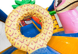 Bestellen Sie aufblasbare Hüpfburg Multi Slide Caribbean mit Rutsche für Kinder. Kaufen Sie aufblasbare Hüpfburgen jetzt online bei JB-Hüpfburgen Deutschland