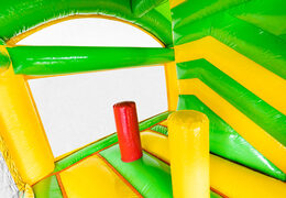 Kaufen Sie aufblasbare Multibox Hüpfburg mit Dino bedeckt