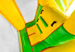 Aufblasbare Multibox Hüpfburg Dino überdacht zu verkaufen