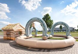 Westliche aufblasbare Rennstrecke