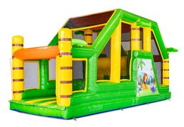 Hindernisbahn Modul Dschungel-Thema Base Jump