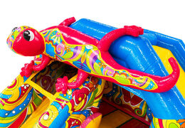 Großer rosa Salamander auf dem Slidecombo-Hüpfburg bei JB zu verkaufen