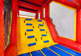 Kletterwand in selbst zu bauender Hindernislauf-Erweiterung Base Jump