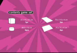 Inhalt des Softplay Spielsets im Comic-Thema kaufen bei JB