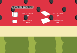 Inhalt des Softplay Spielsets im Flamingo - Hawaii Thema kaufen bei JB