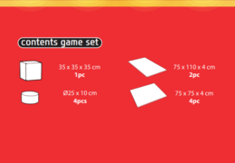 Inhalt des Softplay Spielsets im Achterbahn-Thema kaufen bei JB