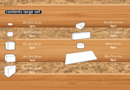 Inhalt des Softplay Large Sets im Bauernhof-Thema online kaufen