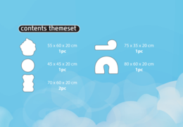 Inhalt des Softplay Themen-Sets im Candy-Thema online bestellen bei JB