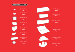 Bestellen Sie den Inhalt des Softplay XXL Sets im Achterbahn-Thema von JB Inflatables in Meppel