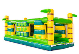 Hindernisparcours-Modul Gate Dodger mit Palme im Krokodil-Thema