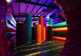 pilar obstacles compenent voor een inflatable park