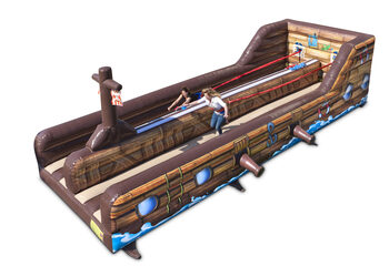 Aufblasbarer Bungeerrun Pirat für Kinder und Erwachsene zu kaufen bei JB Hüpfburgen