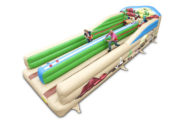 Bungeerun Hüpfburg für Kinder und Erwachsene im Thema Western bestellen