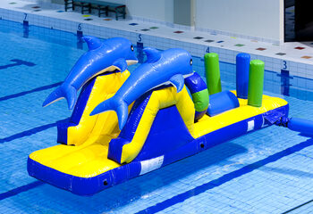 Kaufen sie eine aufblasbare delphinrutsche mit lustigen objekten für jung und alt. Bestellen sie aufblasbare wasserattraktionen jetzt online bei JB-Hüpfburgen Deutschland