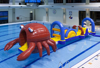 Spektakulärer hindernislauf im krabbenthema mit herausfordernden hindernisobjekten für jung und alt. Kaufen sie aufblasbare poolspiele jetzt online bei JB-Hüpfburgen Deutschland