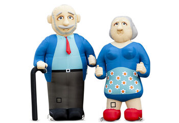 Opblaasbare Sarah en Abraham Poppen