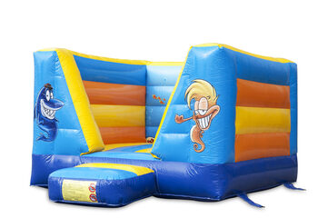 Kaufen sie eine kleine offene aufblasbare hüpfburg im meereswelt-thema für kinder. Hüpfburgen jetzt bei JB-Hüpfburgen Deutschland online bestellen