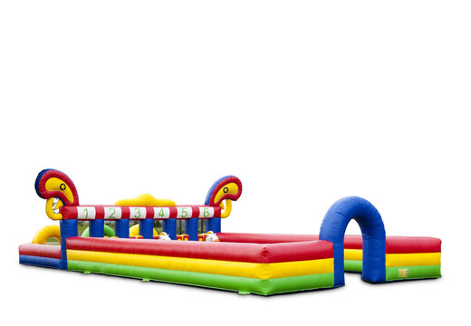 Aufblasbares Pferderennen im Thema Western mit aufblasbaren Pferden für Kinder zu kaufen