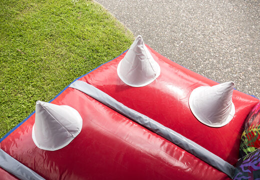 Kaufen sie mini-lauf 8m hai-hindernisparcours mit 3D-objekten für kinder. Bestellen sie aufblasbare parcours jetzt online bei JB-Hüpfburgen Deutschland