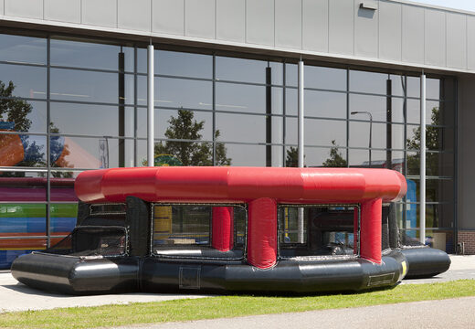 Kaufen sie einen einzigartigen aufblasbaren panna fußballkäfig ohne dach für kinder. Bestellen sie jetzt einen aufblasbaren panna-fußballkäfig online bei JB-Hüpfburgen Deutschland