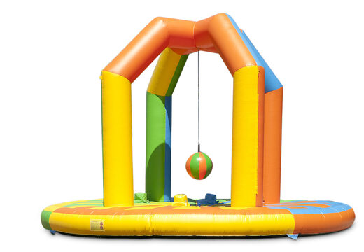 Aufblasbares Swing Him Off in bunten Farben für Kinder online zu bestellen bei JB Hüpfburgen 