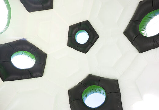 Super hüpfburg mit dach im fußball-design für kinder. Kaufen sie hüpfburgen online bei JB-Hüpfburgen Deutschland