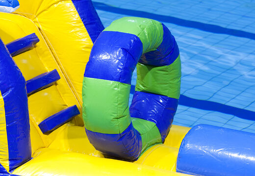 Bestellen sie eine lange aufblasbare delphinrutsche mit lustigen objekten für jung und alt. Kaufen sie aufblasbare poolspiele jetzt online bei JB-Hüpfburgen Deutschland