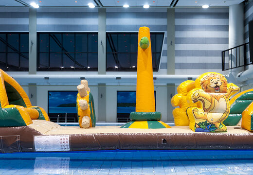 Bestellen sie ein einzigartiges aufblasbares schiff im safari-thema für jung und alt. Kaufen sie aufblasbare poolspiele jetzt online bei JB-Hüpfburgen Deutschland