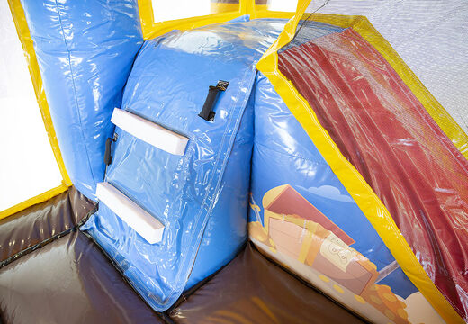 Aufblasbare multiplay-hüpfburg mit piratenmotiv für kinder. Bestellen sie aufblasbare hüpfburgen online bei JB-Hüpfburgen Deutschland