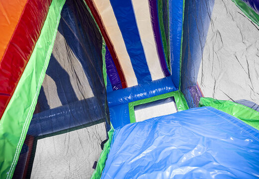 Kaufen sie eine kleine aufblasbare hüpfburg im einhorn-design mit rutsche für kinder. Bestellen sie aufblasbare vonline bei JB-Hüpfburgen Deutschland