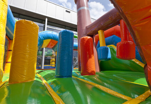 Bestellen sie eine hüpfburg in einem piratenschiff mit rutsche für kinder. Kaufen sie aufblasbare hüpfburgen online bei JB-Hüpfburgen Deutschland