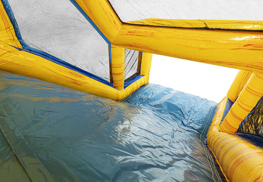 Kaufen sie einen modularen 19-meter-hindernisparcours mit marmormotiven und passenden 3D-objekten für kinder. Bestellen sie aufblasbare parcours jetzt online bei JB-Hüpfburgen Deutschland