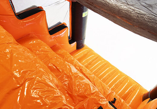 Bestellen sie den aufblasbaren riesigen modularen hindernisparcours Big Log Slide für kinder. Kaufen sie aufblasbare parcours jetzt online bei JB-Hüpfburgen Deutschland