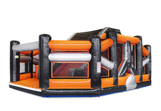 Kaufen sie einen aufblasbaren 40-teiligen megamodularen Dodge- oder Slide-rennparcours für kinder. Bestellen sie aufblasbare parcours jetzt online bei JB-Hüpfburgen Deutschland
