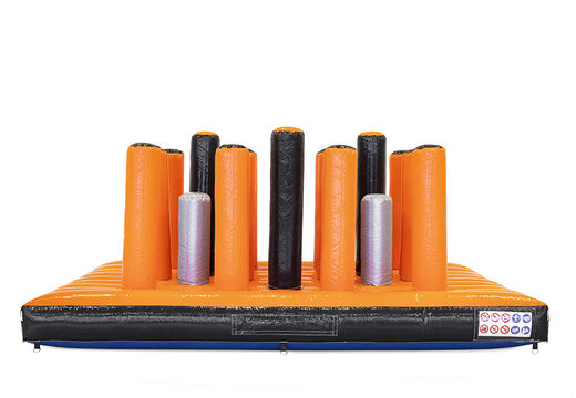 Bestellen sie einen aufblasbaren riesigen modularen Pillar Dodger Platform-angriffsparcours für kinder. Kaufen sie aufblasbare parcours jetzt online bei JB-Hüpfburgen Deutschland