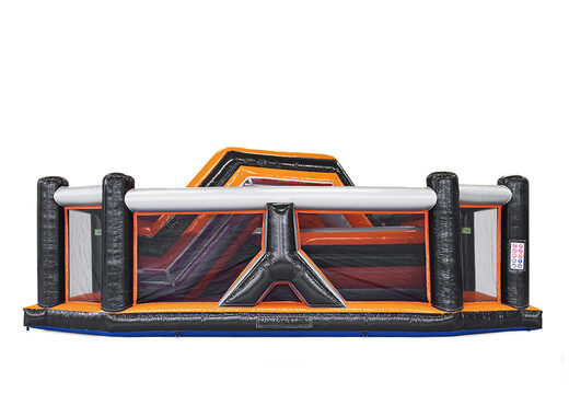 Mega aufblasbarer 40-teiliger gigamodularer Tunnel Twister kletterparcours für kinder. Bestellen sie aufblasbare parcours jetzt online bei JB-Hüpfburgen Deutschland